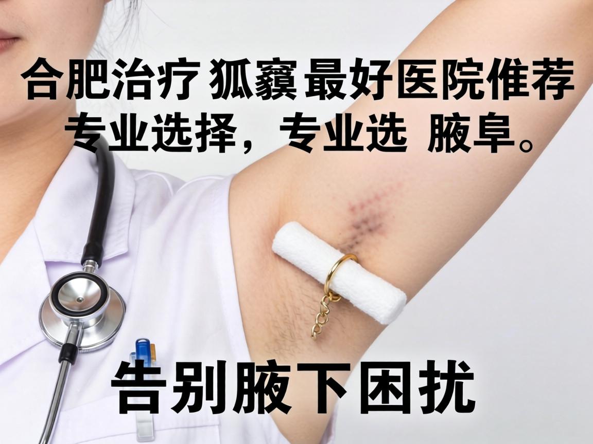 合肥治疗狐臭最好医院推荐，专业选择，告别腋下困扰