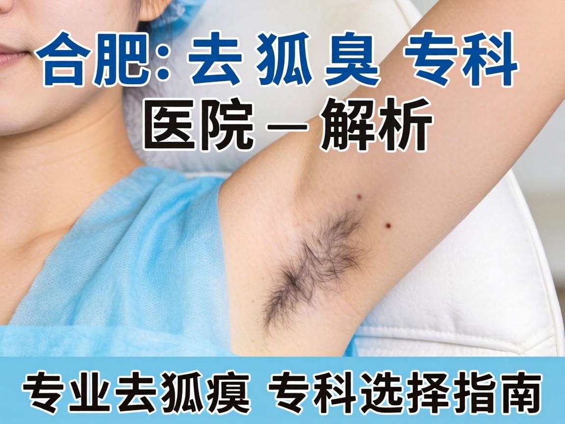 合肥去狐臭专科医院解析，专业去狐臭的专科选择指南