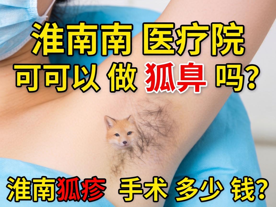 淮南医院可以做狐臭吗？淮南狐臭手术多少钱？