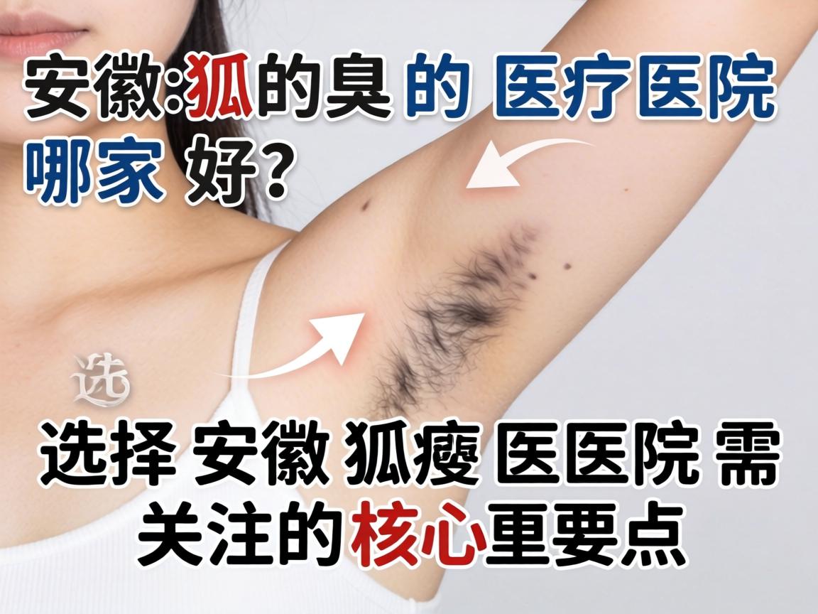安徽狐臭医院哪家好？选择安徽狐臭医院需关注的核心要点