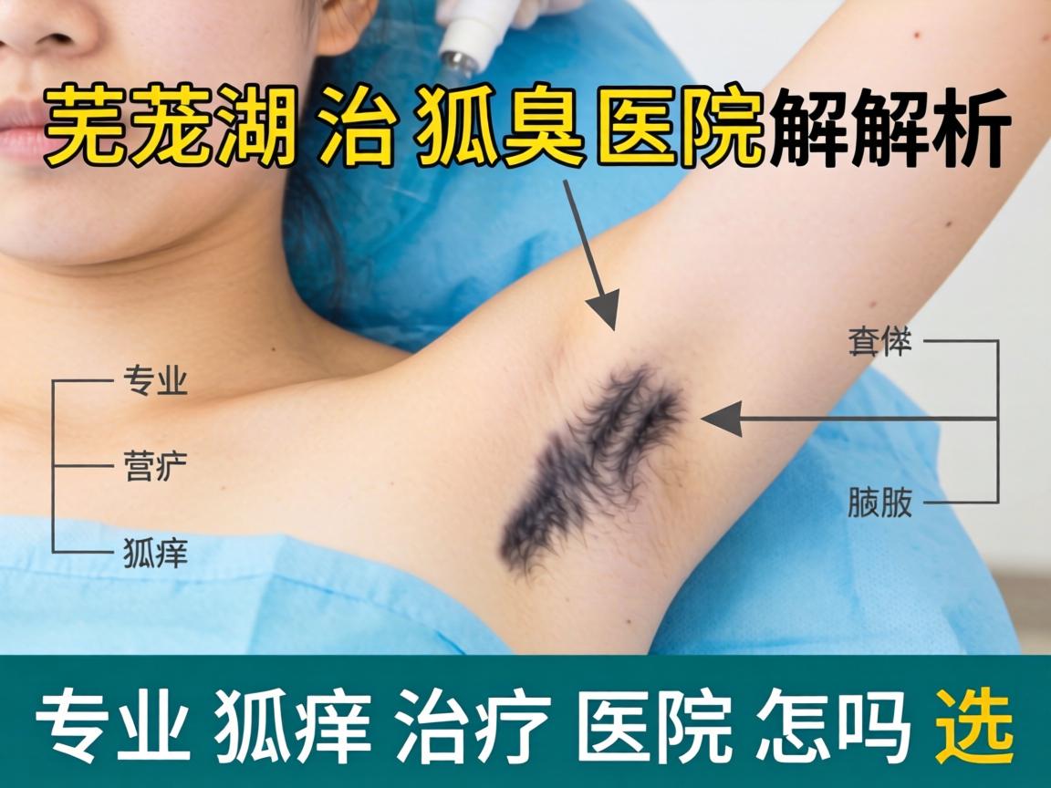 芜湖治狐臭医院解析，专业狐臭治疗医院怎么选