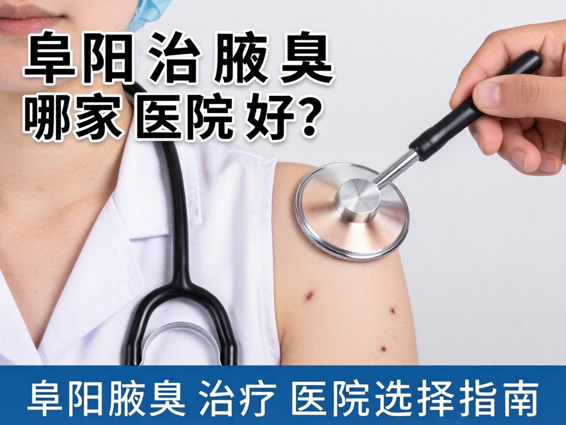 阜阳治腋臭哪家医院好？阜阳腋臭治疗医院选择指南