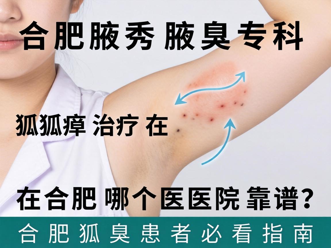 合肥腋秀腋臭专科,狐臭治疗在合肥哪个医院靠谱?合肥狐臭患者必看指南 合肥腋秀腋臭专科,狐臭治疗在合肥哪个医院靠谱?合肥狐臭患者必看指南
