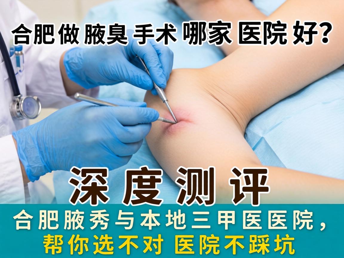 合肥做腋臭手术哪家医院好?深度测评合肥腋秀与本地三甲医院,帮你选对医院不踩坑 合肥做腋臭手术哪家医院好?深度测评合肥腋秀与本地三甲医院,帮你选对医院不踩坑