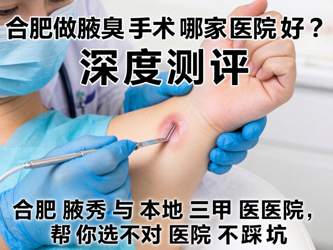 合肥做腋臭手术哪家医院好?深度测评合肥腋秀与本地三甲医院,帮你选对医院不踩坑 合肥做腋臭手术哪家医院好?深度测评合肥腋秀与本地三甲医院,帮你选对医院不踩坑
