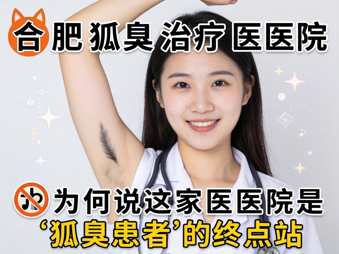 合肥狐臭治疗医院，为何说这家医院是狐臭患者的终点站？